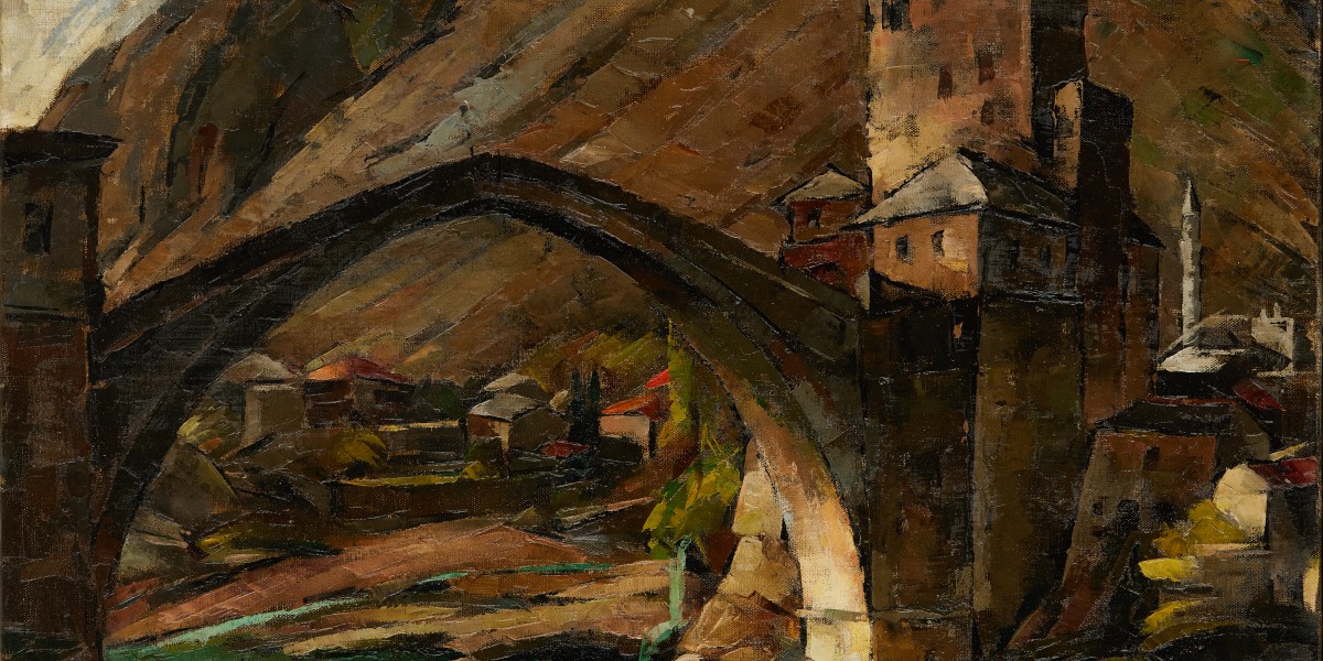 Village dans les montagnes